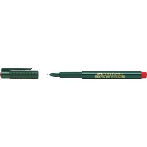 FABER-CASTELL Finepen 1511 Tűfilc - 0,4 mm, Piros 139309274