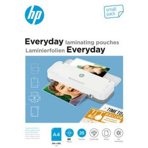 HP Everyday A4 Lamináló Fólia - 80 mikron, Fényes, 25 db 139309439 - Lamináló fólia