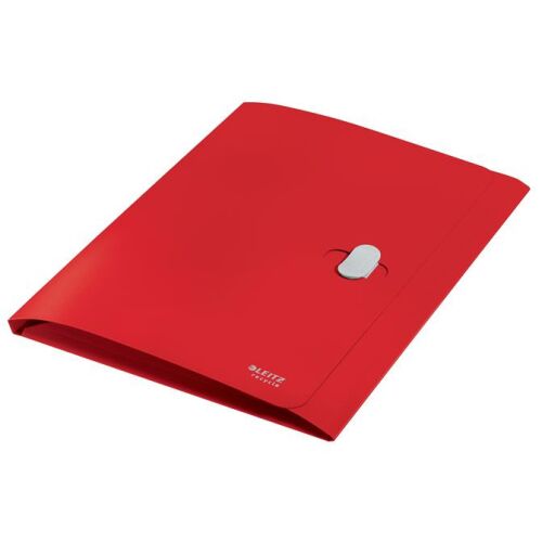 Leitz Recycle Iratvédő Mappa - A4, 11mm, Piros