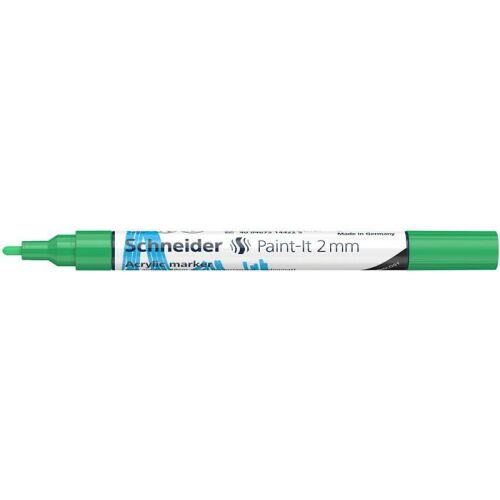 Schneider Paint-It 310 Akril Marker - 2mm, Zöld 139307086