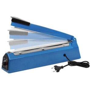 HM-6539 300mm Импулсен уплътнител в действие - Вакуумно заваряване на фолио