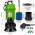 Pompa Submersibila cu Tocator MalTec Masterpump, 570W, 18000 L/h, Adancime maxima 8m, Multicolor, 40x17x17cm 139310433