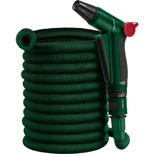 PARKSIDE Flexi kerti tömlő szett, 15 m állítható szórófejjel