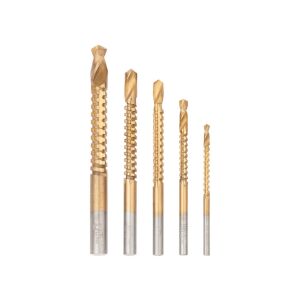 PARKSIDE® PSB 6 A1 HSS + titán marófúró (5 db) fafúráshoz, Ø 3–8 mm