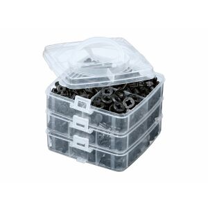 PARKSIDE® 630 darabos autós rögzítőkapocs és kábelkötegelő készlet