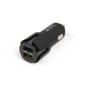 M.N.C. 2x USB Autós Töltő - 2.1A, Fekete 139315332 - MNC