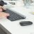 Logitech MK470 Slim Vezeték nélküli Billentyűzet és Egér - US, Fekete 139812367