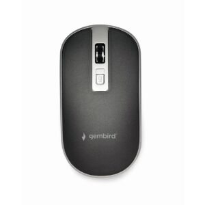 gembird Maus OPT WIRED 4 Tasten USB schwarz/silber 146201326 - Gembird