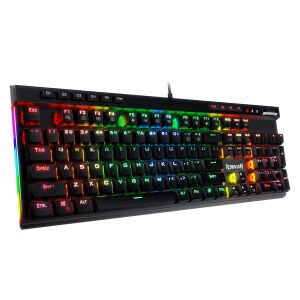 Redragon K580 VATA RGB Mechanikus Gaming Billentyűzet - Red Switches, Magyar 139316941 - Redragon
