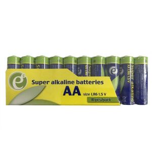 Baterie Gembird AA (R6), 1.5V alcalina, 10 buc., EG-BA-AASA-01 139317454 - Gembird