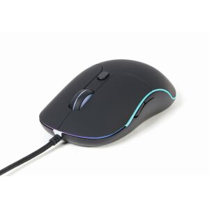 Mouse USB GEMBIRD cu iluminare din spate 6 butoane negre 139318144 - Gembird