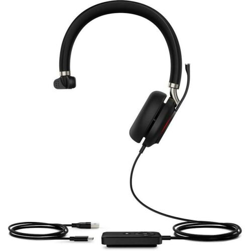 Yealink UH38 Mono Teams USB-A/C Headset - Fekete 139322767