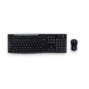 Set Tastatura si Mouse Logitech MK270, Wireless, QWERTY US, Negru, USB 2.0 146201433 - Tastaturen