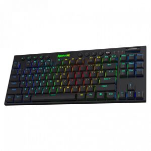 Redragon Horus TKL Vezeték Nélküli RGB Gamer Billentyűzet - Brown Kapcsoló, Magyar 146201445 - Redragon