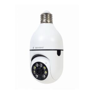 Gembird Wi-Fi IP Camera cu soclu E27, Cameră de securitate Smart Home 1080p - Gembird