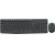 Logitech MK235 Tastatur Maus inklusive USB QWERTY US International Grau 146201450