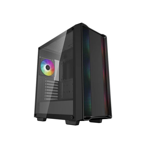 DeepCool CC560 ARGB V2 Számítógépház - Fekete, Középméretű