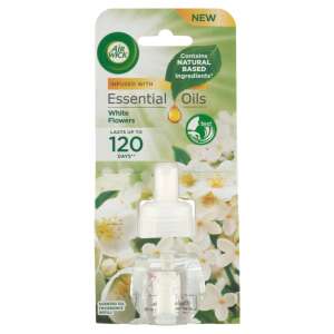 Air Wick Flori Albe Uleiuri Esențiale Refill pentru Difuzor Electric de Aer, 19ml - Curatenie