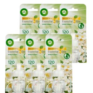 Air Wick Fehér Virágok Utántöltő elektromos légfrissítő készülékhez 6x19ml