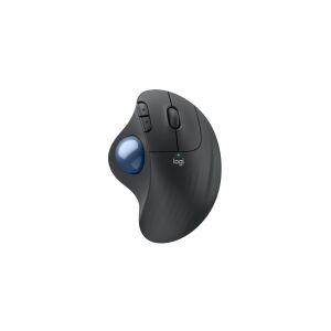 LOGITECH ERGO M575S Wireless Trackball - Graphite + Blue Ball 146201504 - Logitech Mysz
