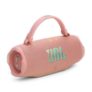 Boxa portabila JBL Charge 6, 45W, Bluetooth, Auracast, Powerbank, Fast charge, Autonomie 28 ore, IP68, Roz (JBLCHARGE6PINK) 139514064 - JBL Boxe Portabile