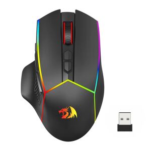 Redragon AXE PRO M814 - RGB Bluetooth + 2.4GHz Vezeték Nélküli Gaming Egér 139329387 - Redragon