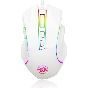 Redragon Griffin M607W Fehér Vezetékes Gaming Egér 139329426 - Redragon