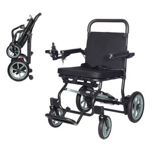 inSPORTline Zauney Elektromos Kerekesszék - Könnyű, Összecsukható 139330331 - Kerekesszék