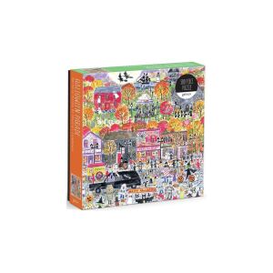Galison Halloween Parade Puzzle - 500 db, Michael Storrings 139331348 - Puzzle & Kirakó