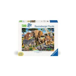 Ravensburger Családi Kötelék XXL Puzzle - 500 db-os Állatos Családi Kirakó 139331352 - Puzzle & Kirakó