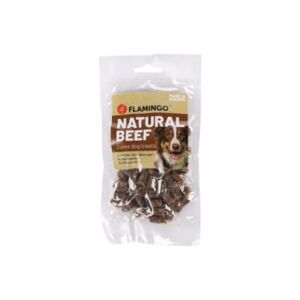 Flamingo Nature Snack - Természetes Marha Kocka - 80g 139331408 - Flamingo