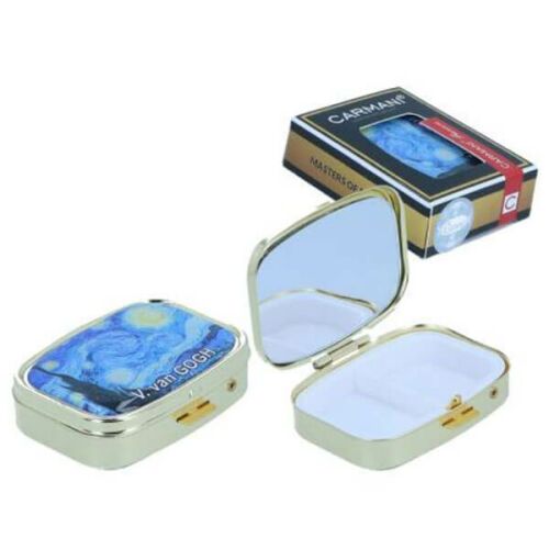 Van Gogh Csillagos Éj Gyógyszertartó - 3 Rekeszes, Tükrös 139331947