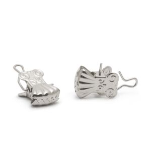 Bewello króm függöny díszcsipeszek, klasszikus design - Függönykarika