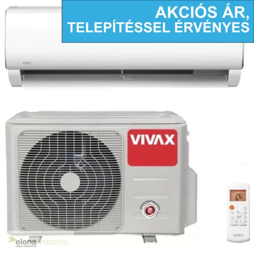 Vivax M design 2,6 kW klímaszett beltéri és kültéri egységgel - Légkondicionáló