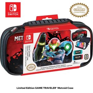 BigBen Metroid Dread Deluxe Utazótok Nintendo Switchhez 139335842 - Játékkonzol táska