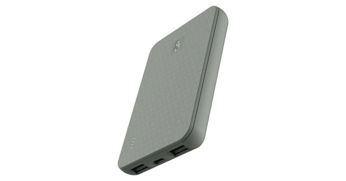 GP B+ Series, 5 000 mAh, 12 W, zöldesszürke powerbank | Pepita.hu