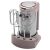 Berlinger Haus BH-9742 Taupe Handmixer mit Rührbesen und Ständer