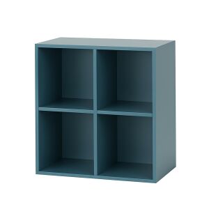 Boxie offener Hängeschrank 80x80x37 cm petrolblau 139337623 - Regale