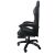 Side view of GOBOLED PRO-X black gaming chair