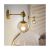 JIJU® E14 fali lámpa, Max 60 W, Mx627/1 Matt Fehér Gömb 139344808