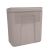 Berlinger Haus 7L Taupe Trash Can Rear View