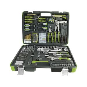 EXTOL CRAFT 303 részes szerszámkészlet - HSS fúrófejekkel