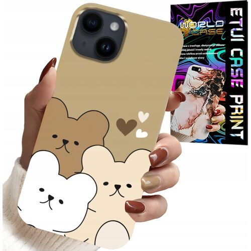 TOK iPhone 14 Plus tok aranyos maci mintával 