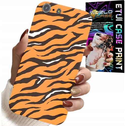 World Case Tigris Csíkos iPhone 5/5S/5C Tok - Telefontok