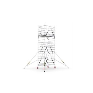 CAGSAN gurulóállvány Protube LN (240)-Munkamagasság: 6,4m 139483524 - Gurulóállvány