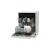 Open Beko BDFN26530W dishwasher fully loaded
