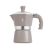 Stylish taupe Berlinger Haus 3-cup stovetop espresso maker