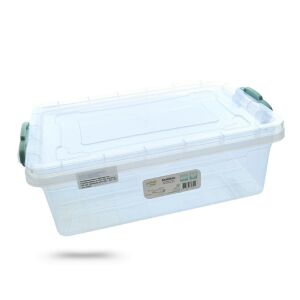 6.2L Tárolódoboz Fedéllel - Átlátszó Műanyag Rendszerező 139487975 - Tárolás & Rendszerezés