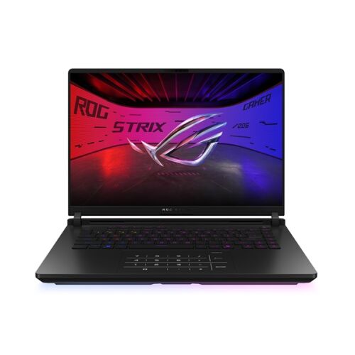 Herný notebook Asus ROG Strix SCAR 16, pohľad spredu
