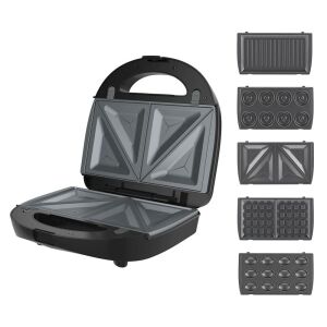 Winning Star 5 az 1-ben multifunkciós sütő cserélhető lapokkal - Szendvicssütő